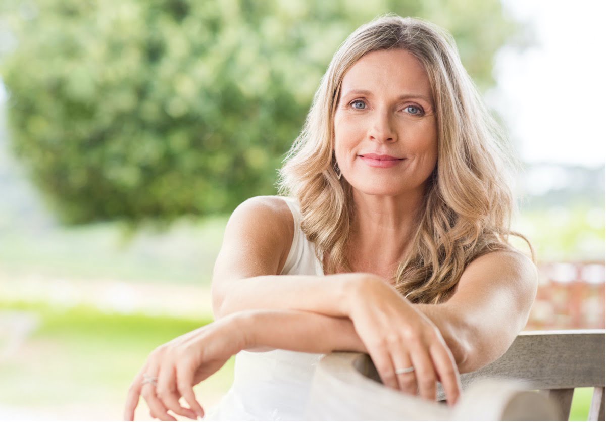 Woman learning the five essentials for aging gracefully at Jupiter counseling office of Dr. Ann Marie Semich